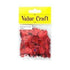 AussieSuperStore Art & Craft Essentials Stars Red Glitter Shapes Stars Red Glitter Shapes | Craft Glitter Shape 9331468001874 VCSQ4